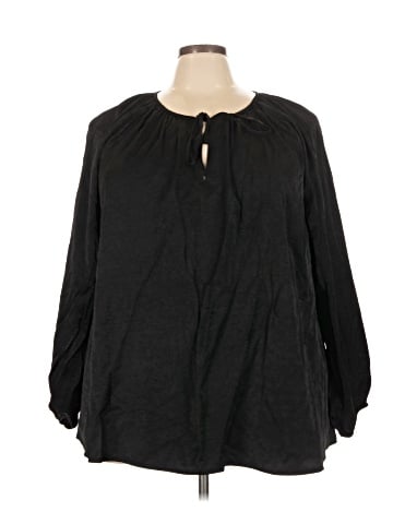 Ava & Viv Long Sleeve Blouse (view 1)