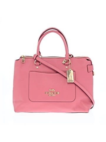 Coach Factory Leather Satchel (view 1)