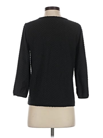 J.Crew Factory Store 3/4 Sleeve Blouse (view 2)
