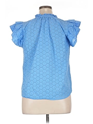Anne Klein Short Sleeve Blouse (view 2)
