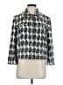 J.Crew 100% Polyester Houndstooth Silver Jacket Size 6 - photo 1
