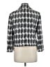 J.Crew 100% Polyester Houndstooth Silver Jacket Size 6 - photo 2