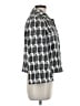 J.Crew 100% Polyester Houndstooth Silver Jacket Size 6 - photo 4