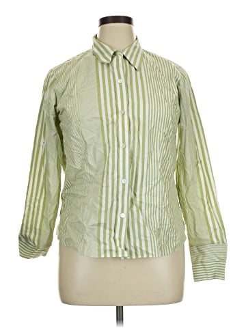 Liz Claiborne Long Sleeve Button-Down Shirt (view 1)