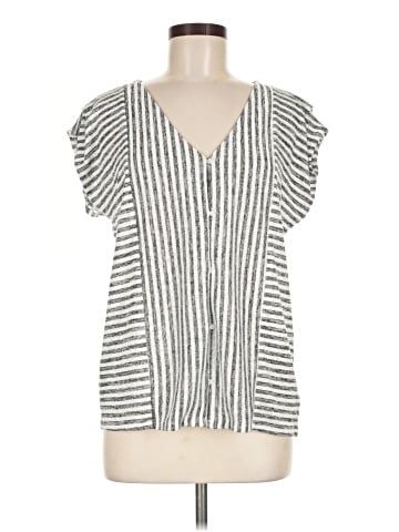 Bobeau Short Sleeve Button-Down Shirt (view 1)
