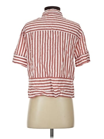 Jane and Delancey Short Sleeve Button-Down Shirt (view 2)