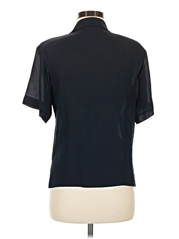 Anne Klein II Short Sleeve Silk Top (view 2)