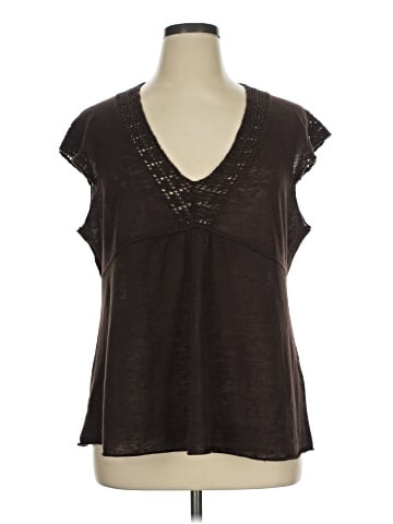 Banana Republic Factory Store Short Sleeve Top (view 1)