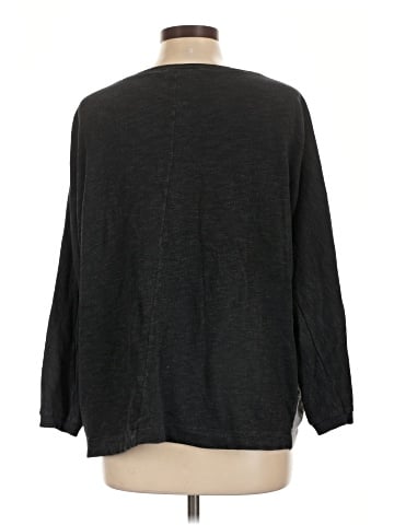 Zara W&B Collection 3/4 Sleeve T-Shirt (view 2)