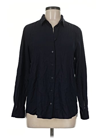 Uniqlo Long Sleeve Button-Down Shirt (view 1)