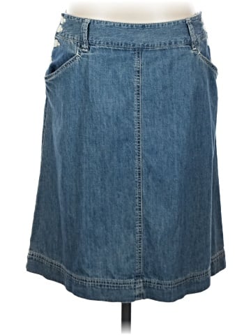 Chaps Denim Skirt (view 1)