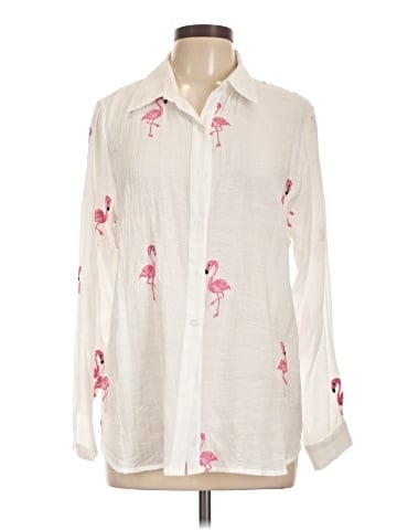 Notations Long Sleeve Blouse (view 1)
