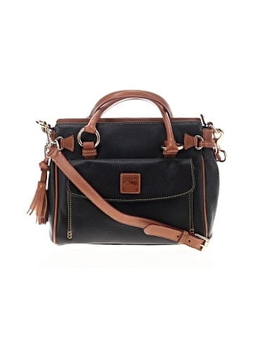 Dooney & Bourke Leather Satchel (view 1)