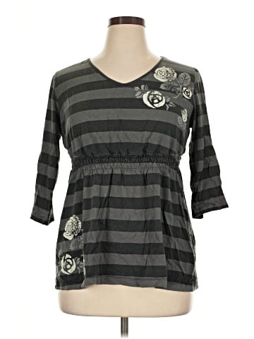 Venezia 3/4 Sleeve Top (view 1)