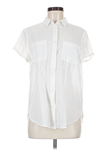 H&M L.O.G.G. Short Sleeve Blouse (view 1)