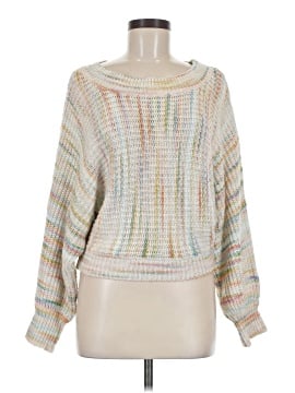 Blue Blush Pullover Sweater (view 1)