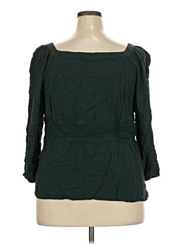 Old Navy 3/4 Sleeve Blouse (view 2)