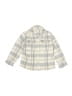 Crewcuts Plaid Gray Long Sleeve Button-Down Shirt Size 4 - photo 1