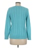 Talbots Teal Pullover Sweater Size Med Petite - photo 2