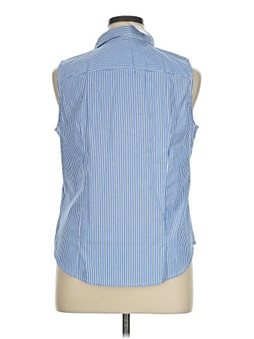 J.Crew Factory Store Sleeveless Button-Down Shirt (view 2)