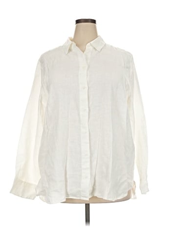 Banana Republic Factory Store Long Sleeve Button-Down Shirt (view 1)