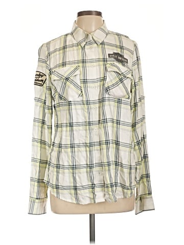 Harley Davidson Long Sleeve Button-Down Shirt (view 1)