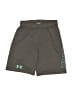 Under Armour 100% Polyester Graphic Green Athletic Shorts Size 7 - photo 1