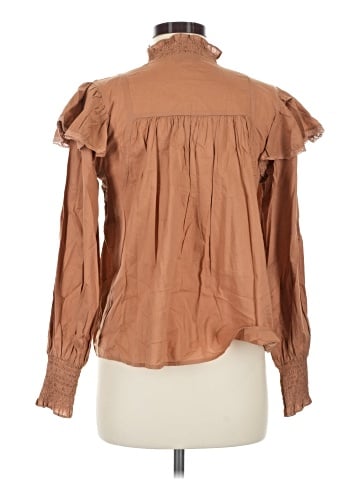 Topshop Long Sleeve Blouse (view 2)