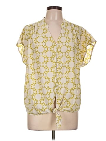 a.n.a. A New Approach Short Sleeve Blouse (view 1)