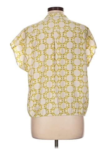 a.n.a. A New Approach Short Sleeve Blouse (view 2)