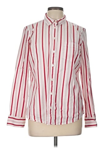 J.Crew Factory Store Long Sleeve Button-Down Shirt (view 1)