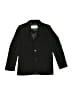 Opposuits 100% Polyester Solid Black Blazer Size 8 - photo 1