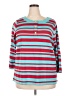 Talbots 100% Cotton Teal Pullover Sweater Size 2X - photo 1