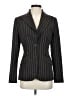 The Limited Stripes Gray Blazer Size 4 - photo 1