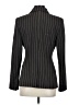 The Limited Stripes Gray Blazer Size 4 - photo 2