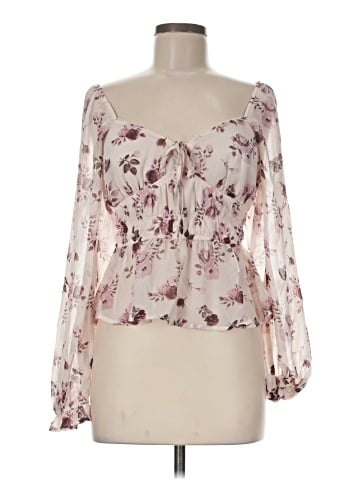 Trixxi 3/4 Sleeve Blouse (view 1)