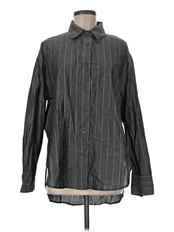 Enza Costa Long Sleeve Button-Down Shirt (view 1)
