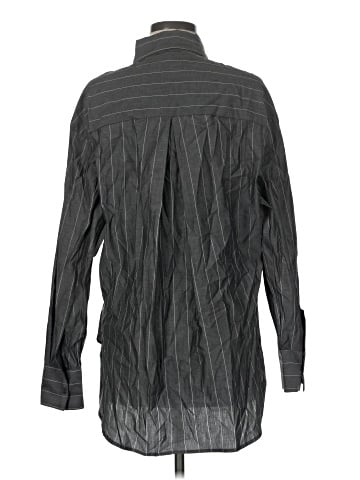 Enza Costa Long Sleeve Button-Down Shirt (view 2)