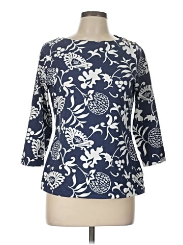 J. McLaughlin 3/4 Sleeve Blouse (view 1)