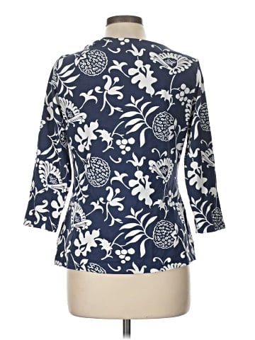 J. McLaughlin 3/4 Sleeve Blouse (view 2)