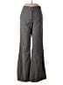 Tory Burch Gray Wool Pants Size 8 - photo 1