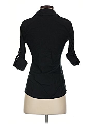 Converse One Star 3/4 Sleeve Button-Down Shirt (view 2)