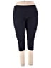 Marika Solid Blue Active Pants Size 3X - photo 1