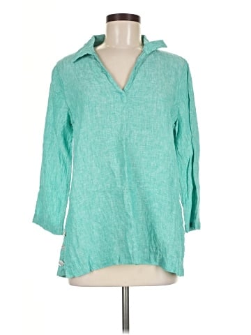Tahari 3/4 Sleeve Button-Down Shirt (view 1)