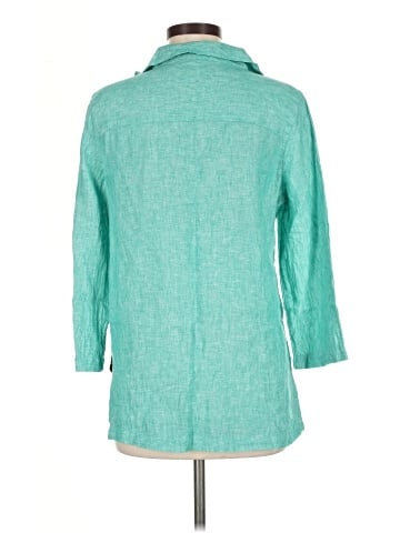 Tahari 3/4 Sleeve Button-Down Shirt (view 2)