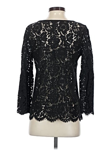 White House Black Market 3/4 Sleeve Blouse (view 2)