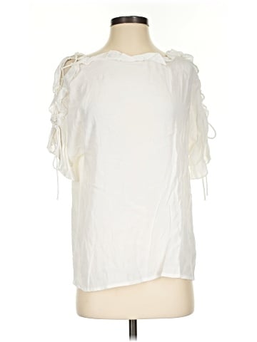Skies Are Blue Short Sleeve Blouse (view 1)