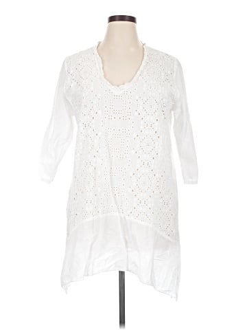 Johnny Was 3/4 Sleeve Blouse (view 1)
