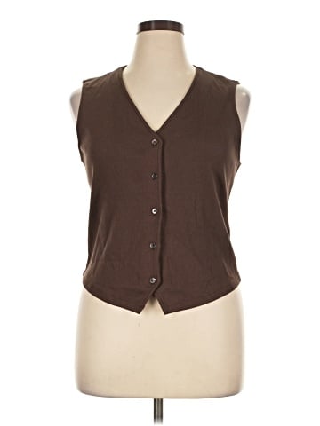 Madewell Ribbed V-Neck Vest (view 1)