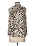 Chico's 100% Polyester Animal Print Ivory Sleeveless Blouse Size L - photo 1